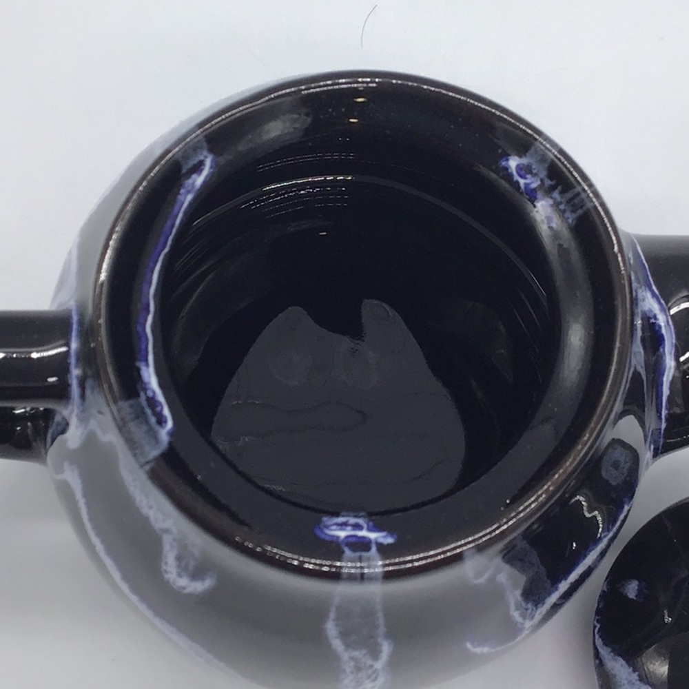 Rare Blue Mountain Pottery Granite Glaze Tea Set - Picture 4 of 15